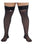 CandyMan 99533X Mesh Thigh Highs Color Black