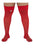 CandyMan 99533X Mesh Thigh Highs Color Red