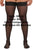 CandyMan 99533 Mesh Thigh Highs Color Black