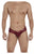 CandyMan 99535 Bow Jockstrap Color Burgundy