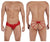 CandyMan 99535 Bow Jockstrap Color Red