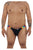 CandyMan 99536X Bikini Jockstrap Color Black Stripes