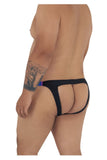 CandyMan 99536X Bikini Jockstrap Color Black Stripes