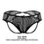 CandyMan 99538 Lace Jockstrap Color Black