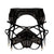 CandyMan 99550X Lace Garter-Jockstrap Outfit Color Black