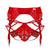 CandyMan 99550X Lace Garter-Jockstrap Outfit Color Red