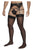 CandyMan 99550 Lace Garter-Jockstrap Outfit Color Black