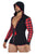 CandyMan 99575 Hoodie Bodysuit Color Black