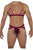 CandyMan 99582 Harness-Jockstrap Outfit Color Burgundy