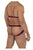 CandyMan 99582 Harness-Jockstrap Outfit Color Burgundy