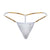 CandyMan 99586 Chain G-String Color White