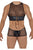 CandyMan 99590 Mesh Top-Trunks Outfit Color Black