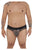 CandyMan 99596X Mesh-Lace Thongs Color Snake Print