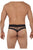 CandyMan 99596 Mesh-Lace Thongs Color Snake Print