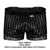 CandyMan 99601X Lounge Pajama Shorts Color Black