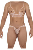 CandyMan 99604 Harness-Thongs Outfit Color Rose