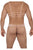 CandyMan 99604 Harness-Thongs Outfit Color Rose