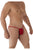 CandyMan 99606 Bow Jockstrap Color Red