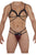 CandyMan 99610 Harness Thong Outfit Color Leopard Print