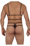 CandyMan 99610 Harness Thong Outfit Color Snake Print