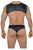 CandyMan 99612 Harness Thong Outfit Color Black