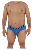 CandyMan 99615X Spank Me Lace Briefs Color Dark Blue