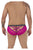 CandyMan 99615X Spank Me Lace Briefs Color Pink