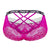 CandyMan 99615X Spank Me Lace Briefs Color Pink