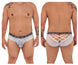 CandyMan 99615X Spank Me Lace Briefs Color White