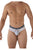 CandyMan 99615 Spank Me Lace Briefs Color White