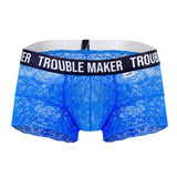 CandyMan 99616X Trouble Maker Lace Trunks Color Dark Blue