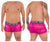 CandyMan 99616X Trouble Maker Lace Trunks Color Pink