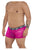 CandyMan 99616X Trouble Maker Lace Trunks Color Pink