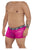 CandyMan 99616X Trouble Maker Lace Trunks Color Pink