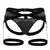 CandyMan 99623 Garter Jockstrap Color Black