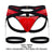 CandyMan 99623 Garter Jockstrap Color Red