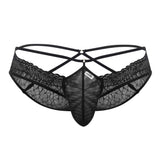 CandyMan 99624 Lace Briefs Color Black