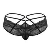 CandyMan 99624 Lace Briefs Color Black