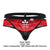 CandyMan 99627 Lace Jockstrap Color Red