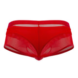 CandyMan 99629 Trunk and Thong Two Piece Set Color Red