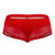 CandyMan 99629 Trunk and Thong Two Piece Set Color Red