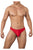 CandyMan 99629 Trunk and Thong Two Piece Set Color Red