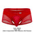 CandyMan 99629 Trunk and Thong Two Piece Set Color Red