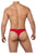 CandyMan 99629 Trunk and Thong Two Piece Set Color Red