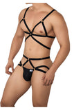 CandyMan 99635 Harness Two Piece Set Color Black