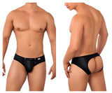 CandyMan 99639 Open front Jockstrap Color Black