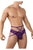 CandyMan 99640 Mesh Thongs Color Purple