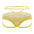 CandyMan 99640 Mesh Thongs Color Yellow