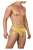 CandyMan 99640 Mesh Thongs Color Yellow