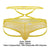 CandyMan 99640 Mesh Thongs Color Yellow